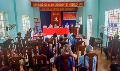 Đại biểu HĐND phường Nha Trang tiếp xúc cử tri Tổ dân phố Trí Nguyên